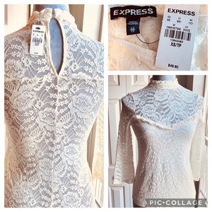 Price⬇️ NWT* EXPRESS Lace Top